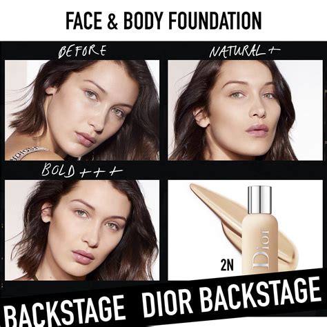 dior face and body foundation 2n